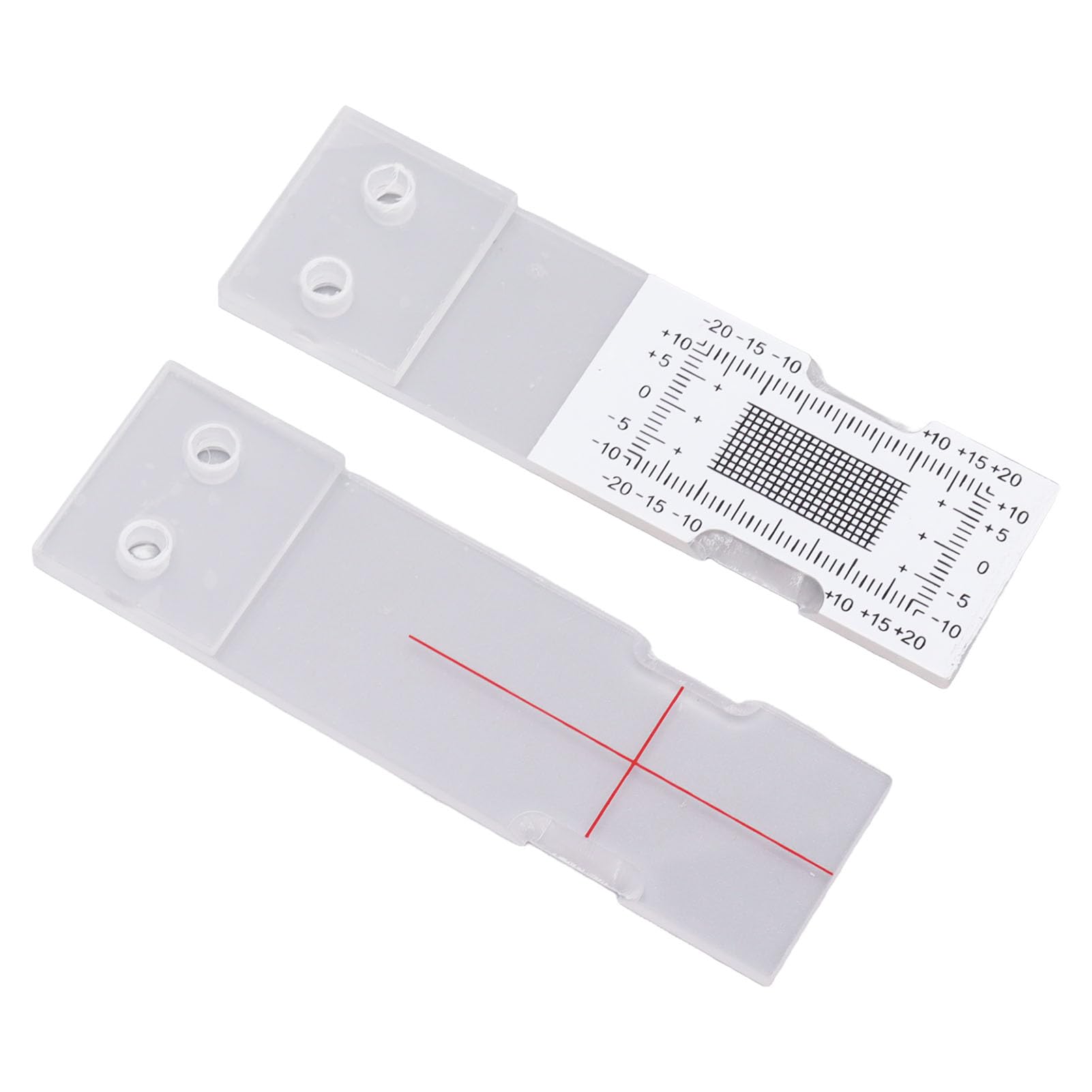 Tagtight Acryl-Rissmessgerät – Transparenter Rissmonitor Für Gebäudewände, Zur Überwachung Von Rissbewegungen, Set Mit 3 Stück