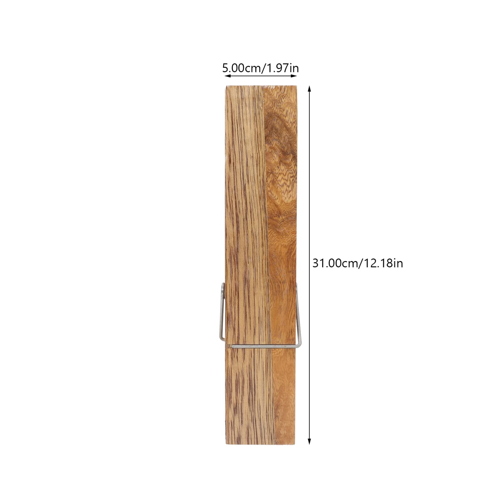 Handtuchhalter Jumbo Holz Wäscheklammer Handtuchhalter: Riesige hölzerne Wäscheklammern Große Holzkleiderklammern mit Feder für DIY Handwerk Hochzeit Bauernhaus Badezimmer Waschküche