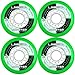 Labeda Wheels Inline Roller Hockey Shooter All Purpose Green 80mm 83A x4
