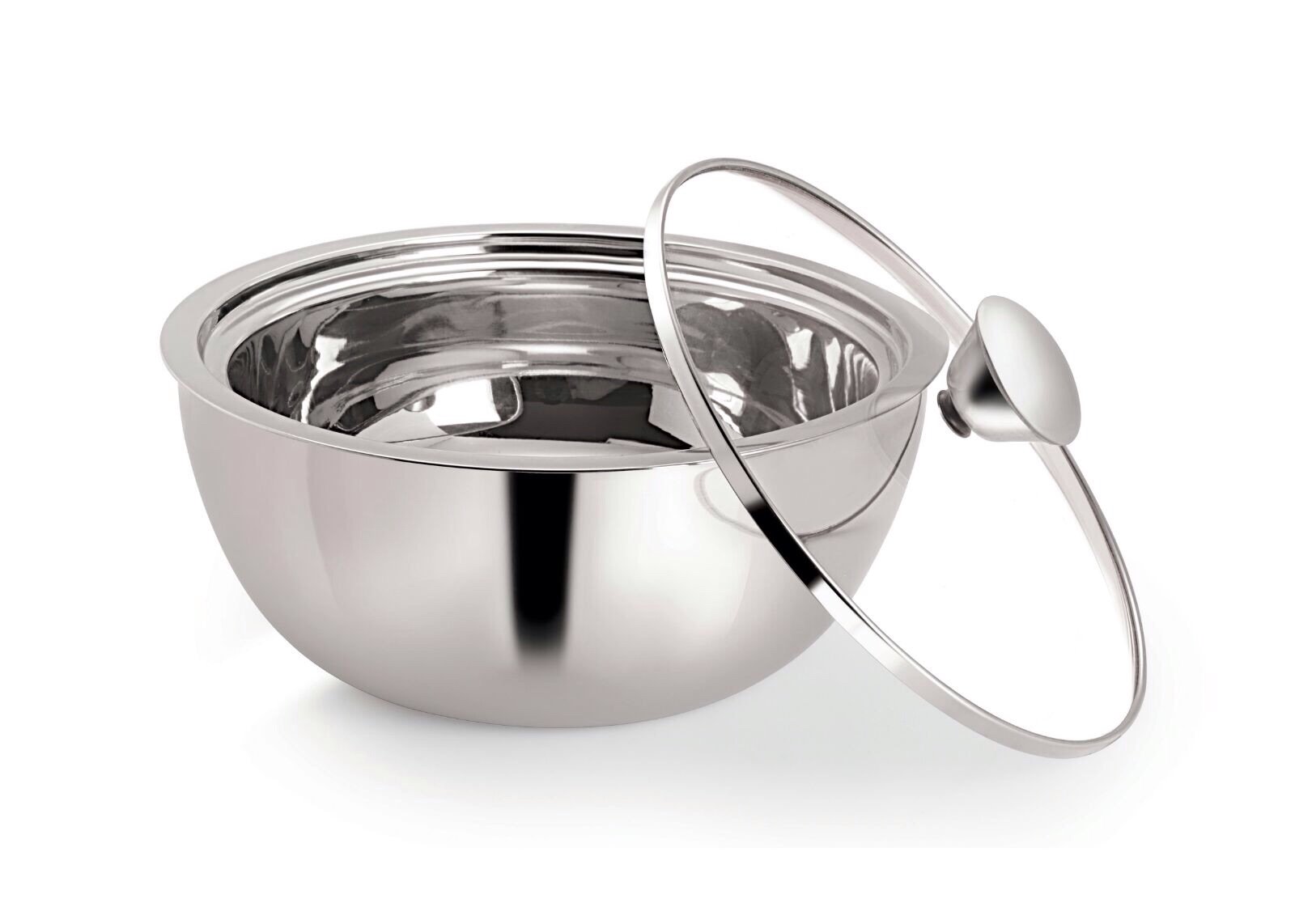 NanoNine Stainless Steel Solid Casserole with Lid - 1580ml, 1 Piece, Silver (B01DJETQAI) Amazon Price History, Amazon Price Tracker