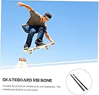 Vista 2 de INOOMP Parachoques de patineta Pro Skateboard Part Anti-Colisión Plástico