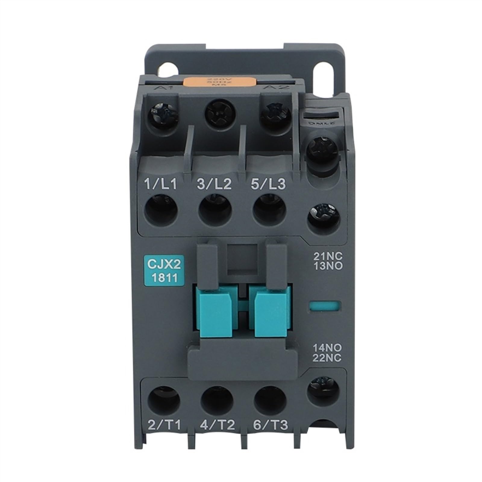Contactor Cjx2-4011 5011 6511AC, monofásico, 220 V, 380, 36, Normalmente Abierto y Cerrado(5011,220V)