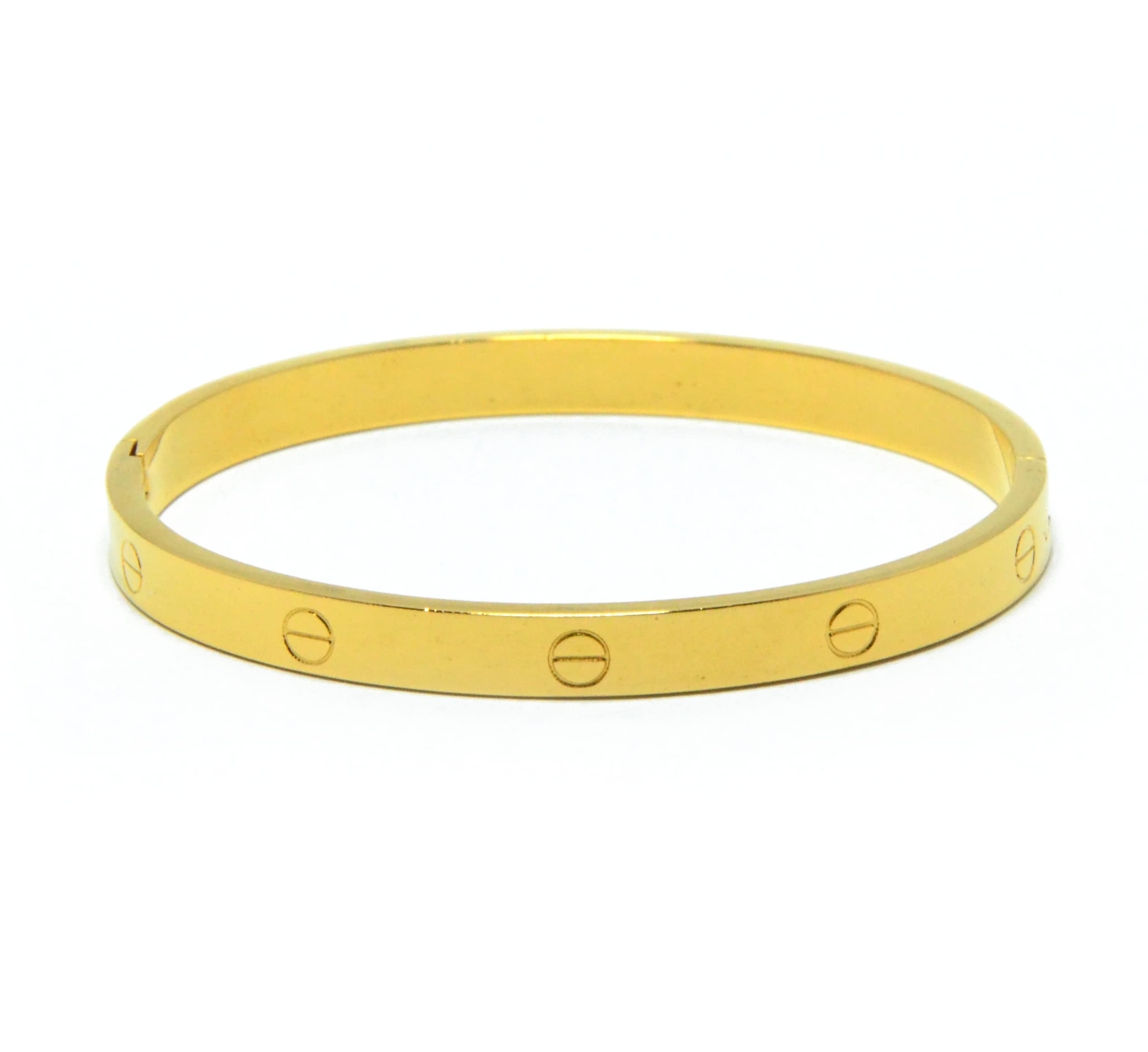 Selena Gold Band Bracelet | Gifts for Women & Girls | Imitation Jewellery | 3 Month Warranty*