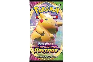 Pokémon: Vivid Voltage Single Booster Pack (TCG): Journey Through Electric Mayhem
