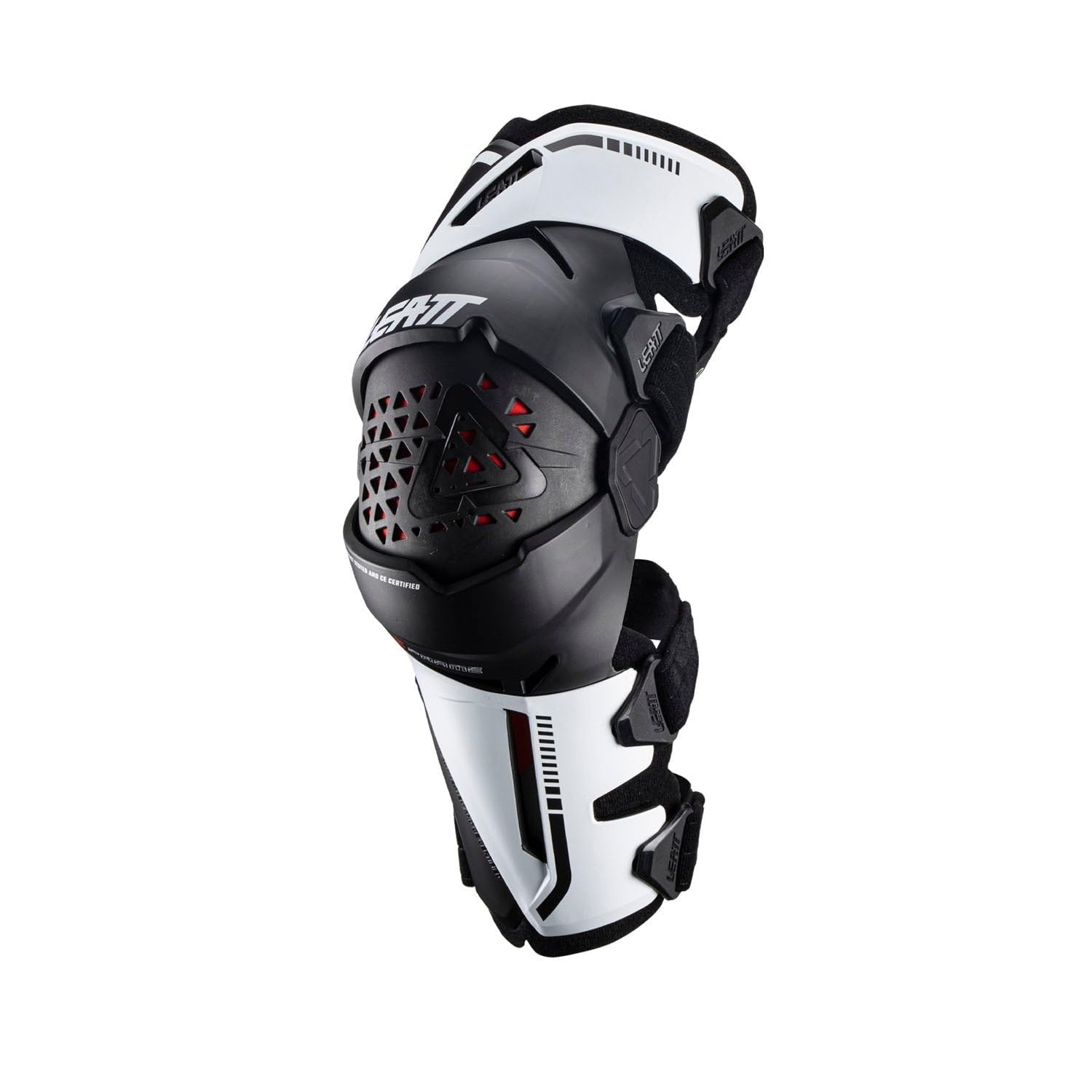 Leatt Z-Frame Pair knee brace with nylon structure and fiberglass reinforcements