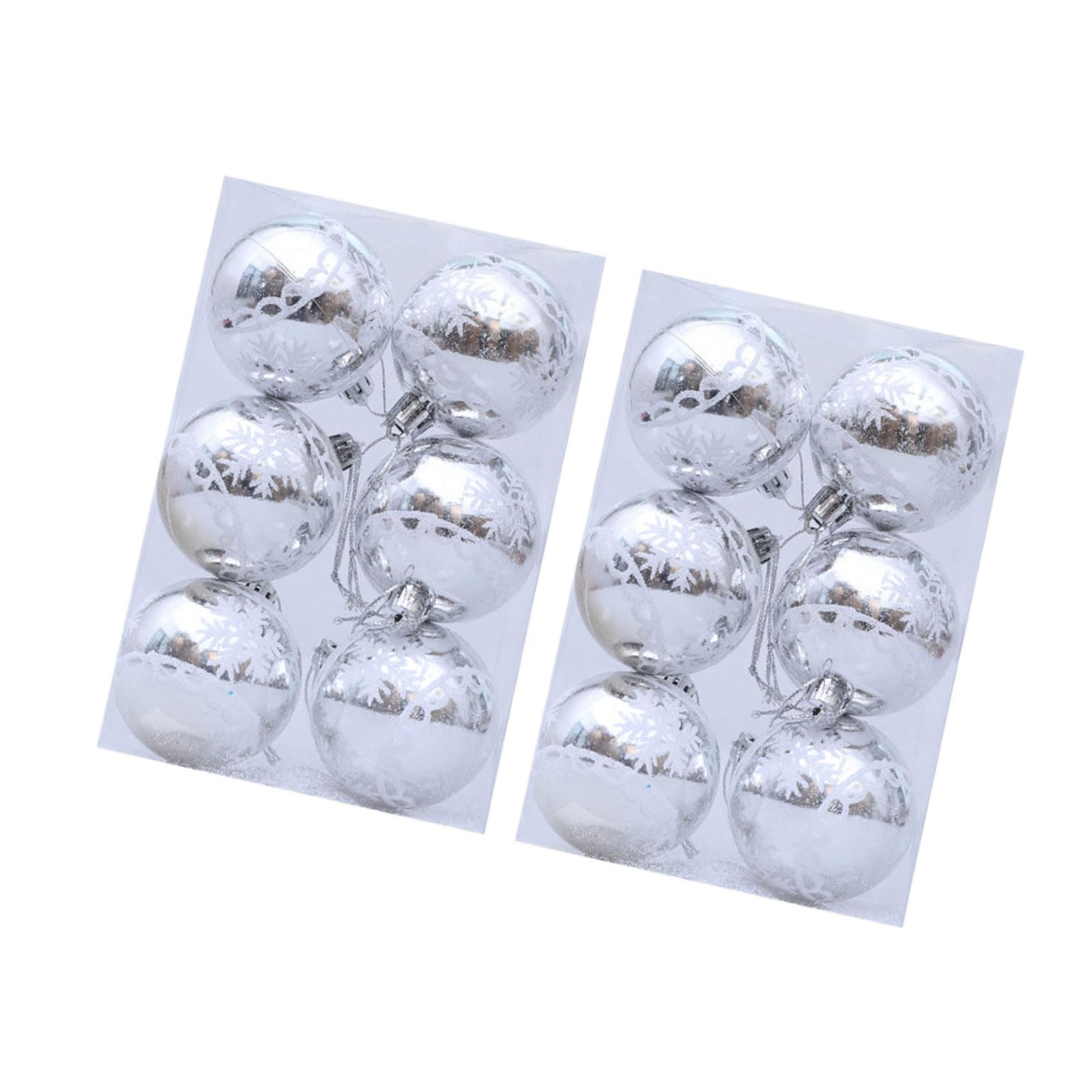 Kalttoy 12Pcs Shatterproof Christmas Baubles Ball Hanging Ornament Christmas Tree Decoration for Wreath Mantels Winter Holiday Shatterproof Ball Ornament