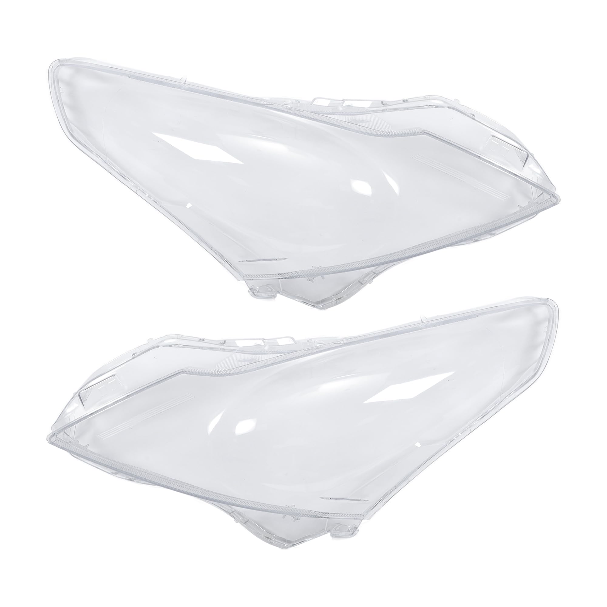 Headlight Lens Cover No.260601NM0C/260101NM0C Headlight Headlamp Lense Clear Lens Cover for Infiniti G37 2010-2013 PC Clear Durable