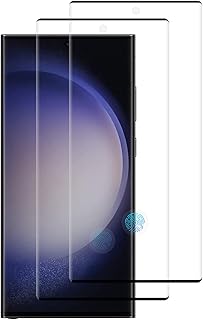 [2 Pack] For Samsung Galaxy S23 Ultra 5G Screen Protector 6.8", 9H Tempered Glass, Ultrasonic Fingerprint Compatible,Bubble Free, Clear HD Protective Film for Samsung Galaxy S23 Ultra