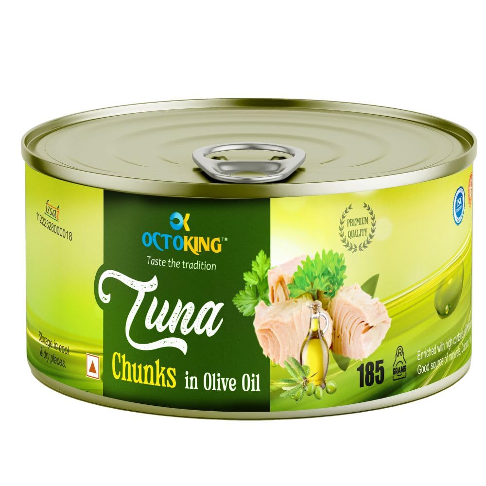 See full amazon price history chart for Octoking Canned Tuna Chunks in Olive Oil 185g Pack of 3 Octoking Canned Tuna Chunks in Olive Oil 185g Pack of 3 (B0D33R3ZBB) Amazon Price History, Amazon Price Tracker