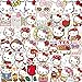 Hello Kitty Graffiti Waterproof Cartoon Sticker Kitty Toy Mixed Sticker Scooter Bike Mobile Phone Laptop Travel Bag 100Pcs