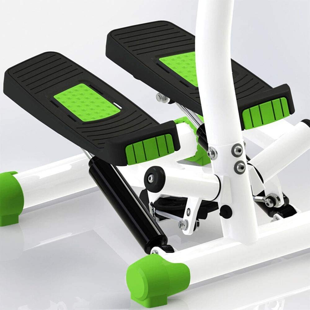BUniq Stepper,Macchina per Fare Passi da Mini-Esercizio per Interni Attrezzatura Sportiva per Arrampicata idraulica Sottile e silenziosa Dotata di corrimano e Display per Principianti
