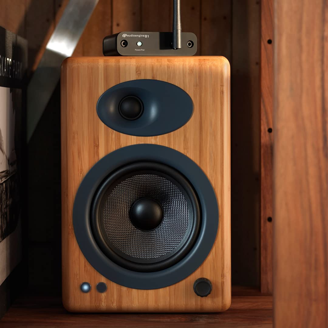 Audioengine A5+ Plus Powered Speaker Desktop Monitor Speakers