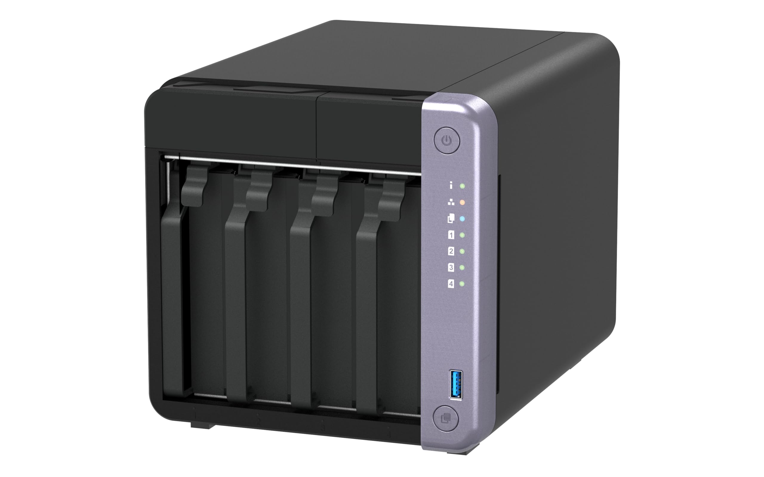 QNAP TS-432X-4G server NAS e di archiviazione Torre Alpine AL-524 4 GB DDR4 QNAP QTS Nero
