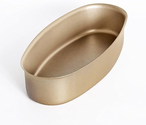 Damast Molde ovalado para pastel de queso, molde ovalado antiadherente para pasteles