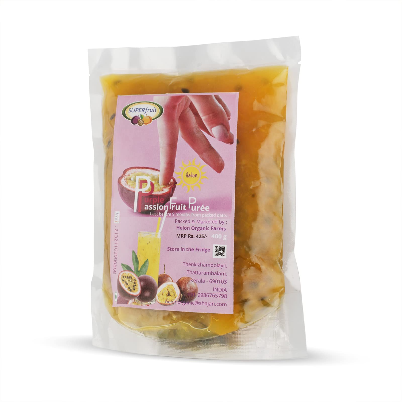 Helon Purple Passion Fruit Purée 400 g [home made] WITH seeds. No Water & No Sugar added. (B09G6MGSWJ) Amazon Price History, Amazon Price Tracker