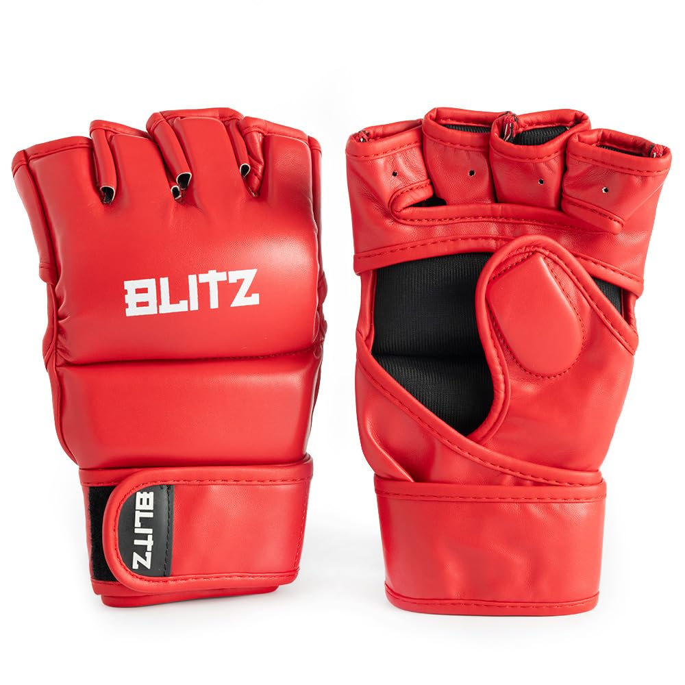 Blitz Raptor Sparring Gloves - Red - Small/Medium