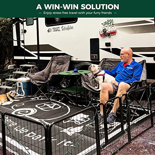 image for FXW Rollick Dog Playpen Designed for Camping, Yard, 24