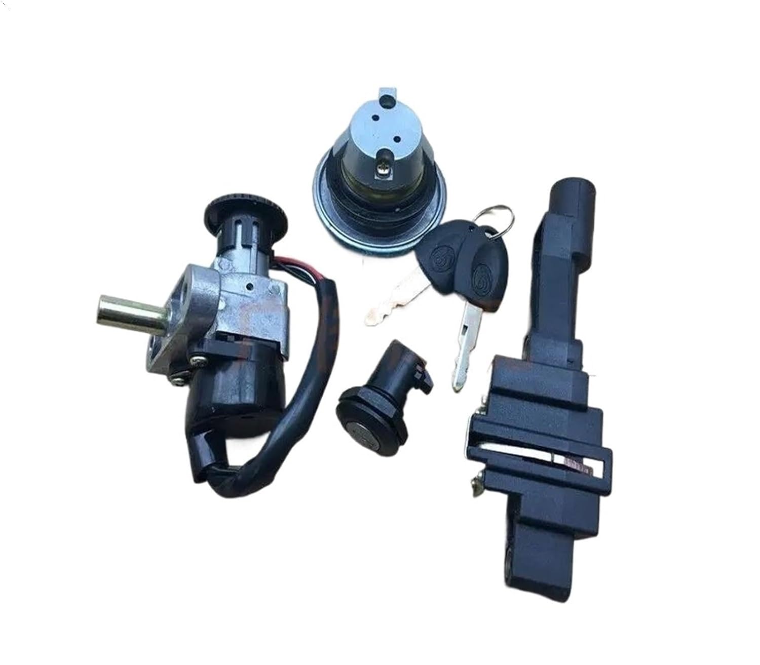 Motorcycle Ignition Switch Locks for Amaha Scooter Motorcycle 3Kj Jog 50 Lock Ignition Key Switch Set Seat Lock Key Kit