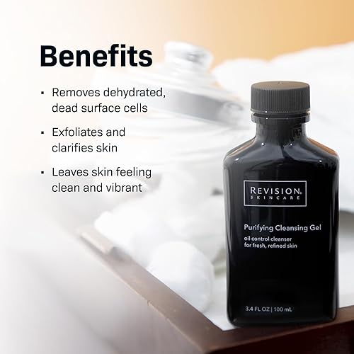 Miniatura 3 de Revision Skincare Gel limpiador purificador, lavado facial altamente concentrado limpia profundamente los poros y elimina el aceite y las impurezas,