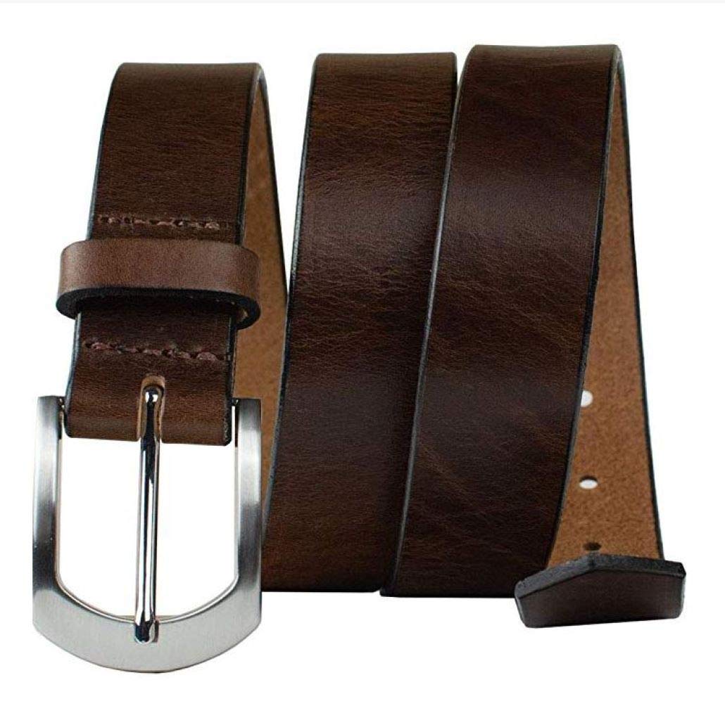 Free Stone Mountain Brown Belt - Made in USA (40")