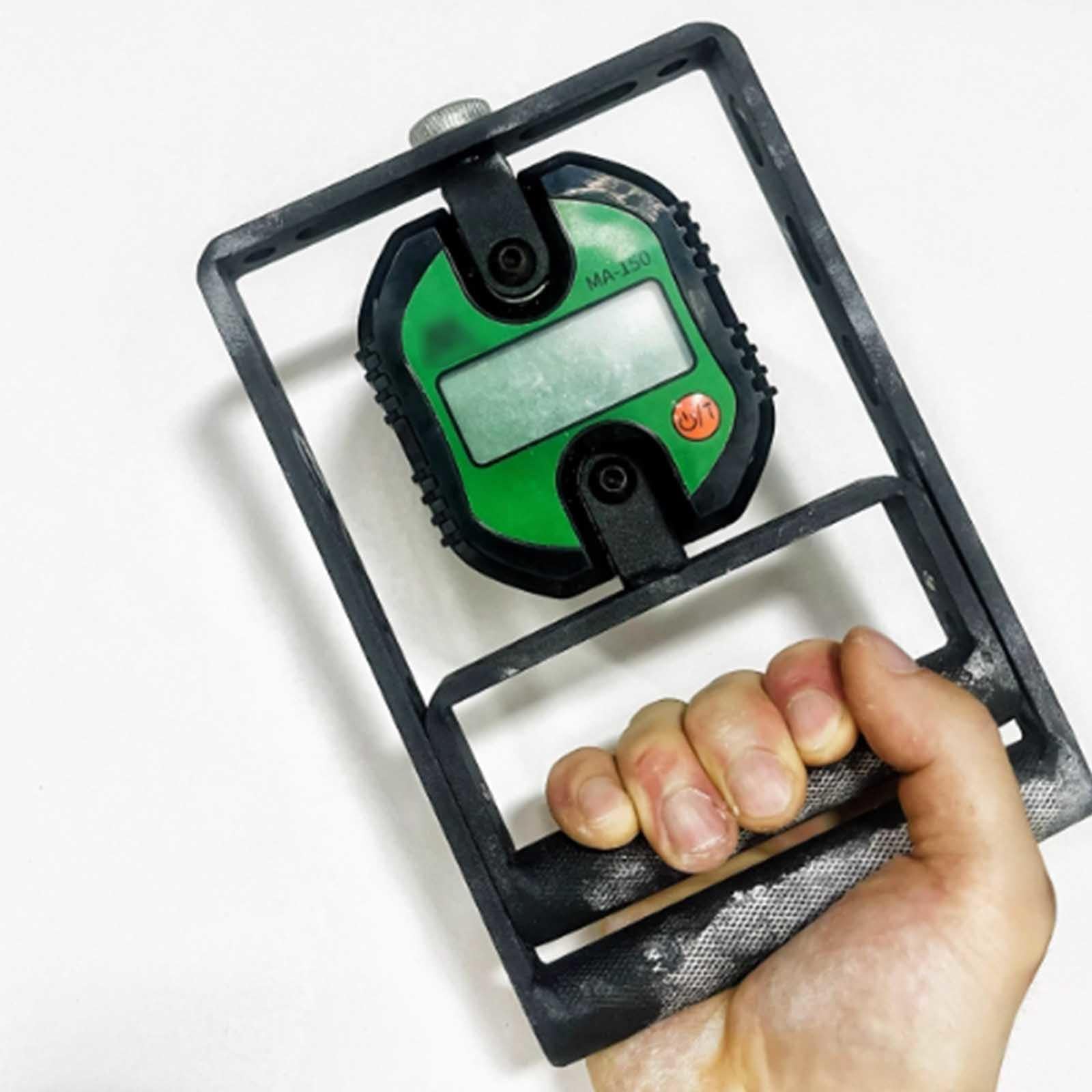 Cyfrowy dynamometr ręczny, tester siły chwytu 150 kg z regulowanym uchwytem, wzmacniacz chwytu dłoni, wyświetlacz LCD do treningu mięśni przedramienia nadgarstka