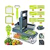 Kitchen Vegetable Slicer, Vegetable Chopper 14 in 1, Fruit, Vegetable Tools Manual Multifunctional Food Chopper Container For Different Kind of Vegetables and Fruits