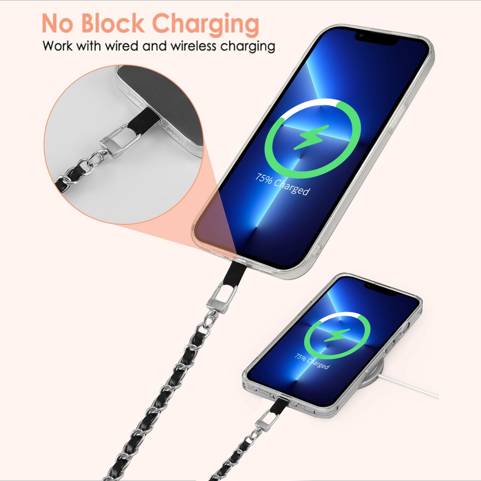 Cordon Tour De Cou Universelle Téléphone, Lanière En Corde Portable