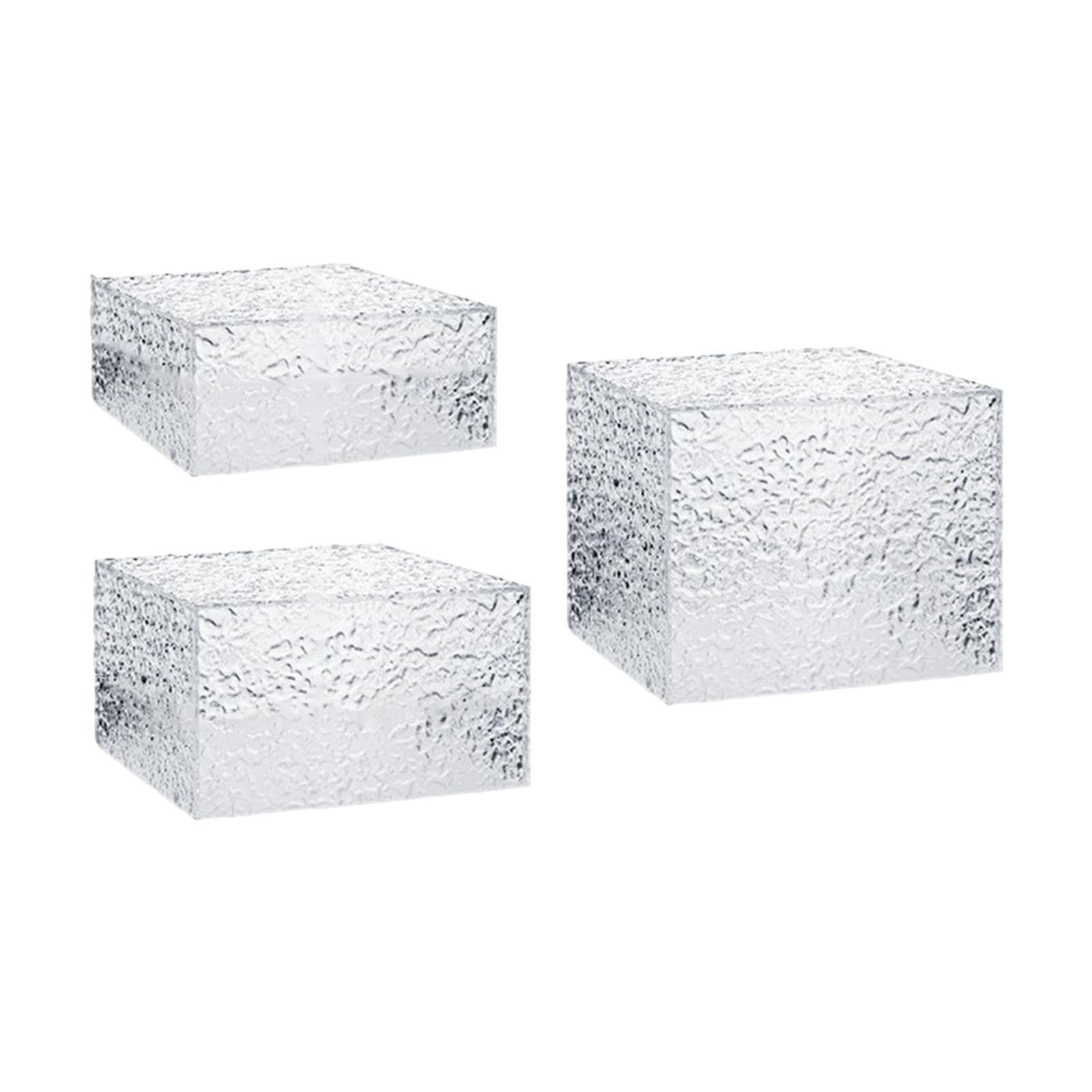 YDYAENIO buffet risers Display Riser Box ,Food for Table with Hollow Bottoms ,Nesting Buffet for Catering Action Figures for Buffet Catering Jewelry Figures Display(3 piece set)