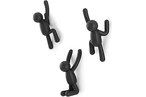 Buddy Decorative Wall Mounted Hook: Versatile Storage for Home Decor