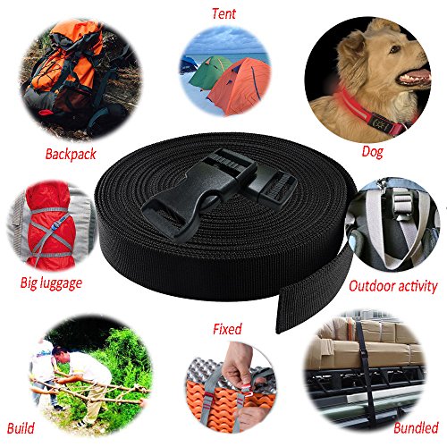 REKYO 1 Pollice Largo 10 Yarde in Nylon Nero