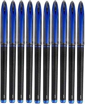 Mavi Pilot Kalem 10 Adet Uniball Air Mikro 0.5 mm Roller Pilot Kalem Uba-188-M Roller U lu Likit M rekkep