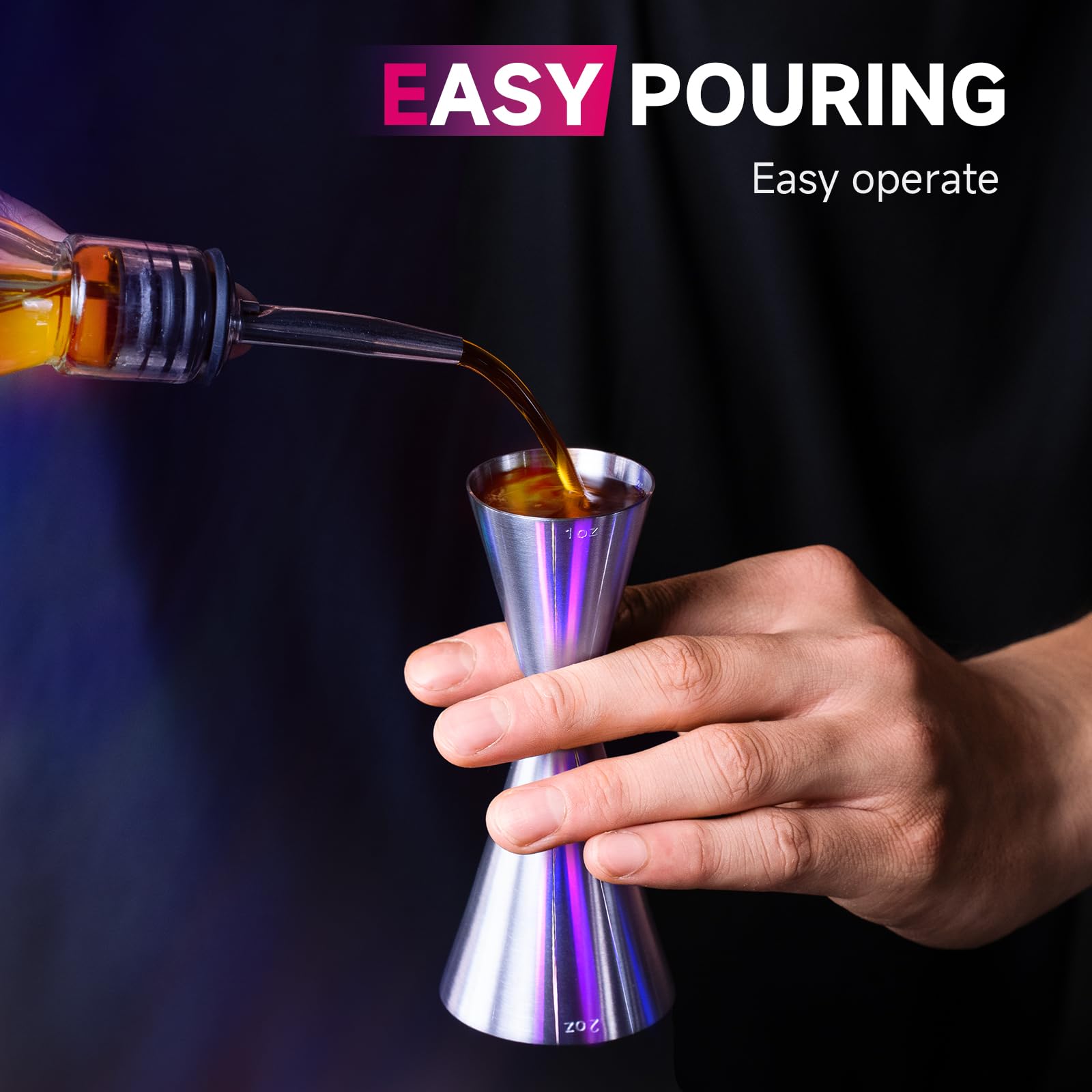 Lexenic 1oz/2oz Japanese Jigger, Dual Marking,1 Pack — Amazon image 6