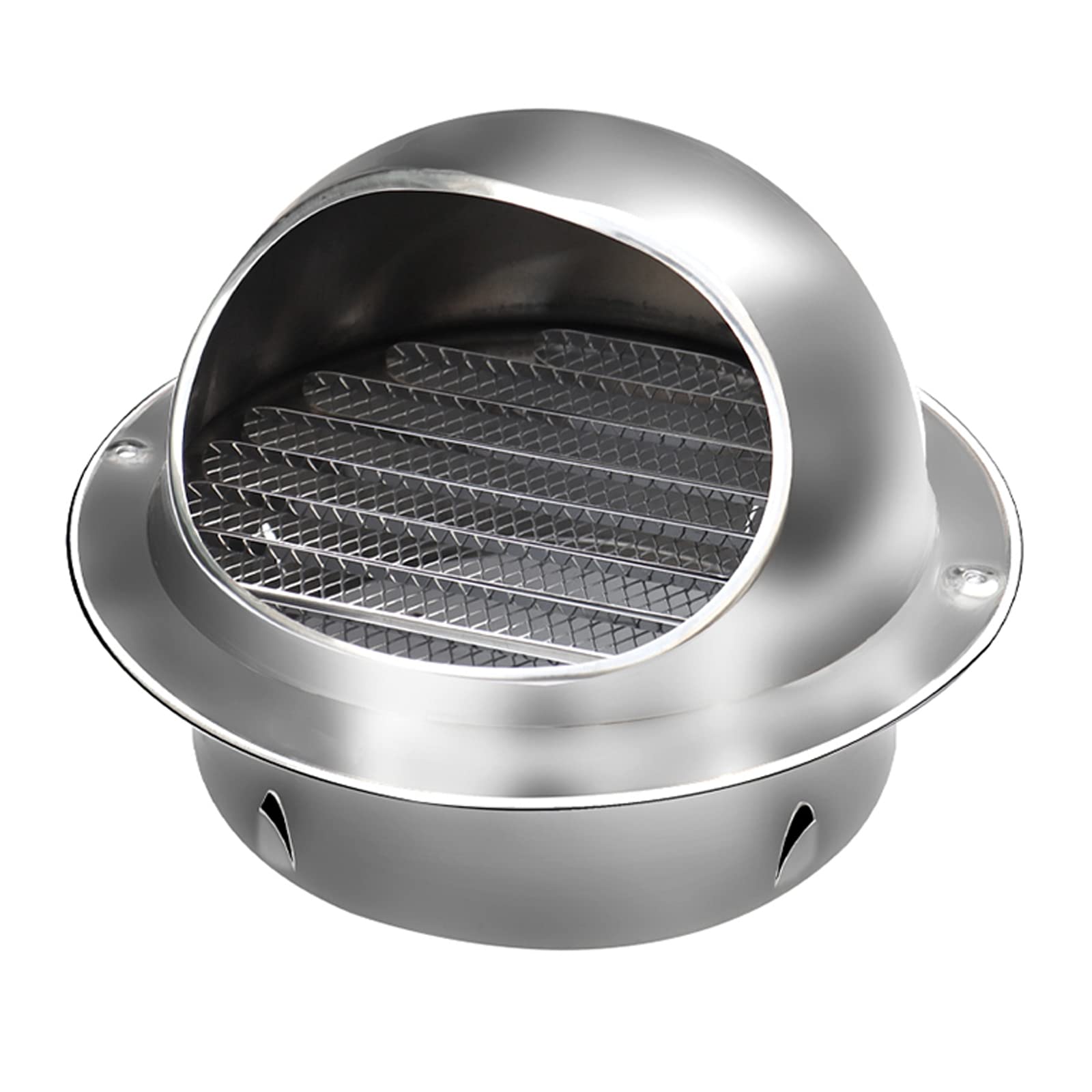Amazon.com: ZXCVBNAS Round Soffit Air Vent Grille,Round Exterior Wall Vent,Round  Stainless Steel Dryer Vent,Cover Louvered External Exhaust Vent,for  Apartment, Villa, Flats, House,300mm/11.81in : Home u0026 Kitchen