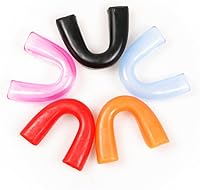 Vista 2 de Protector bucal de silicona para rechinar los dientes, deporte, con estuche