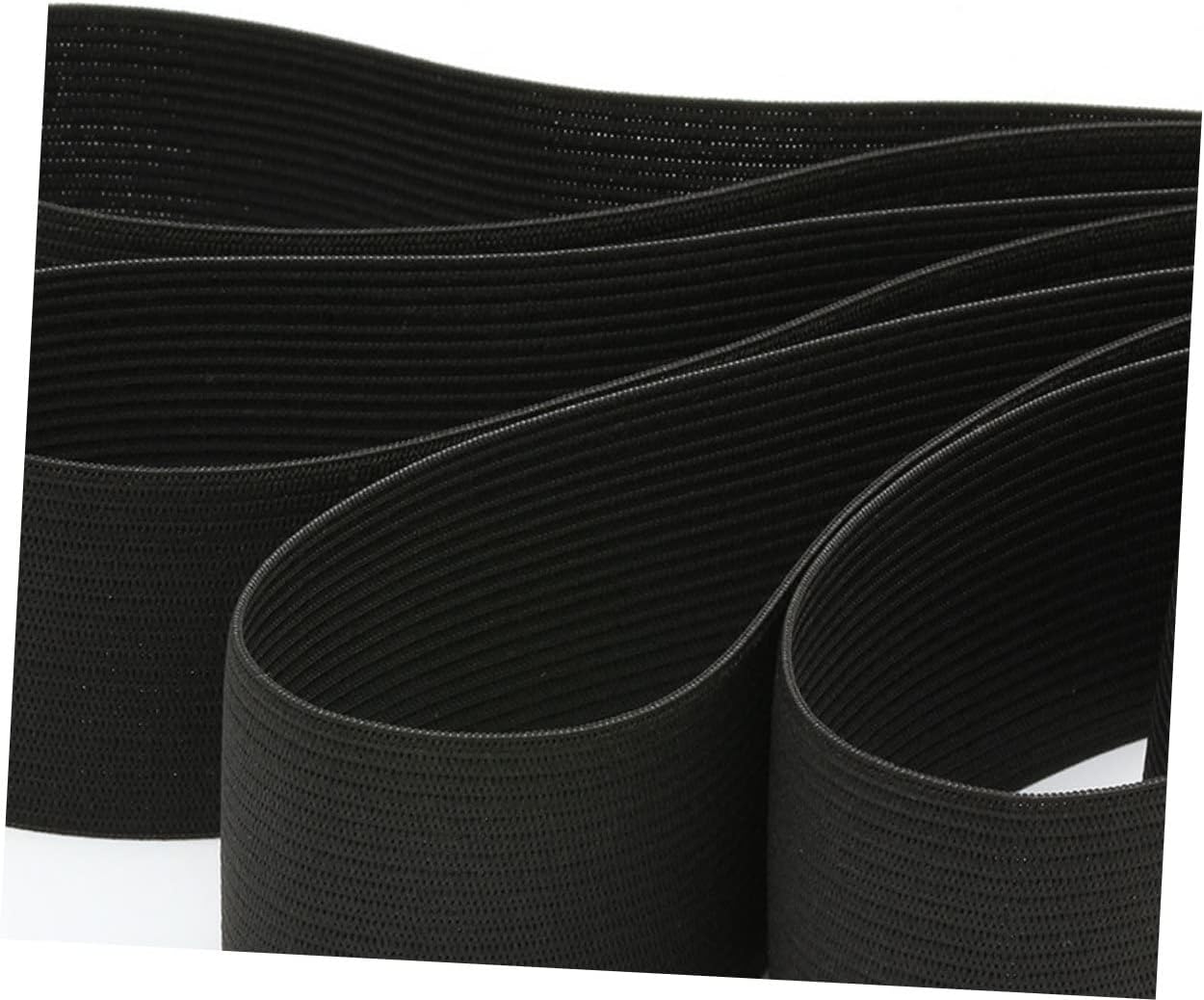 Diy Knitting Garment Sewing Elastic Band 30meters Stretchy Flat Elastic Clothing Elastic Black 2cm Wide Elastic Bands