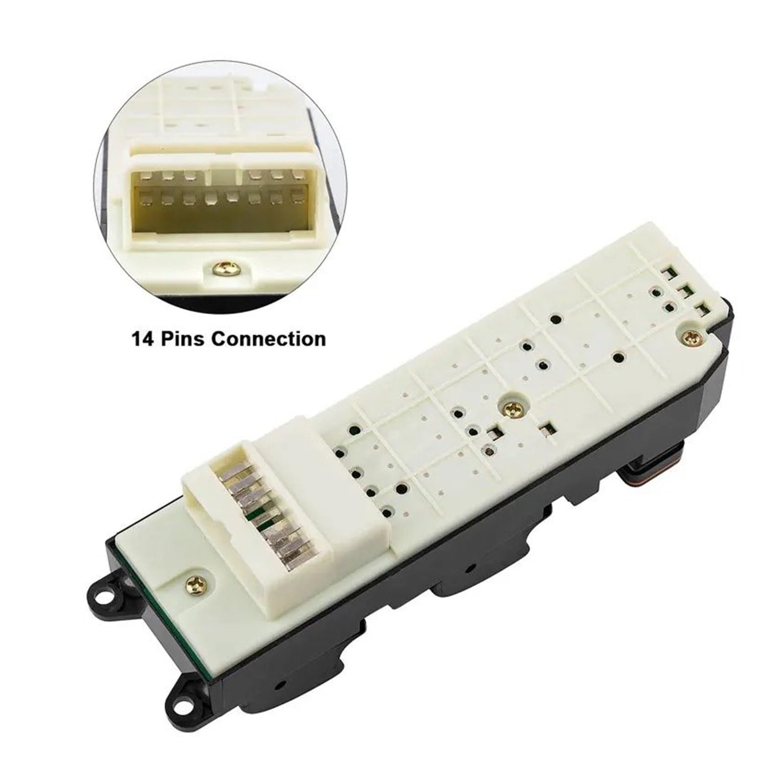 Pulsante Dell'Interruttore Console Per Toyota Per Land Per Cruiser Serie 80 1990-1998 84820-35020 Interruttore Alzacristallo Elettrico Anteriore Destro(Switch Button)