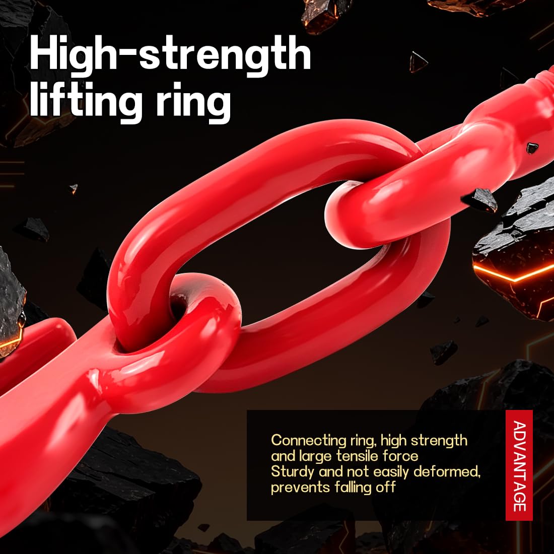 Ratchet Load Binders - Heavy Duty Chain Binders -6