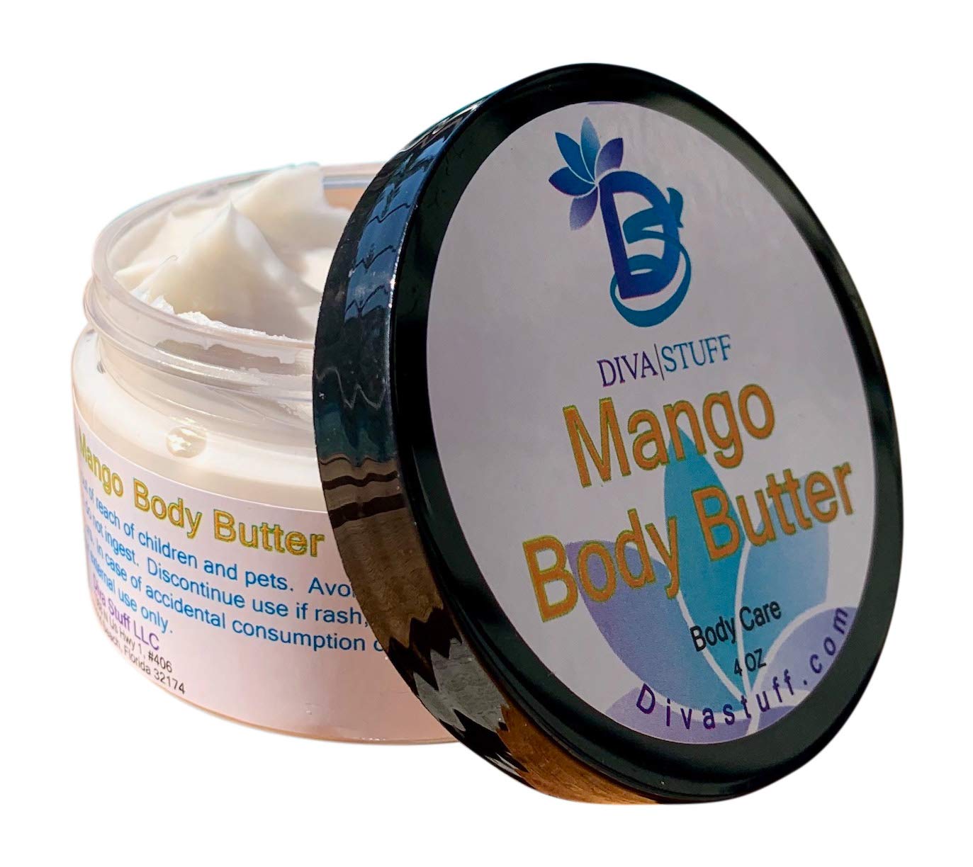 Diva StuffMango Tango Body Butter, with Fresh Mangos, , 4oz