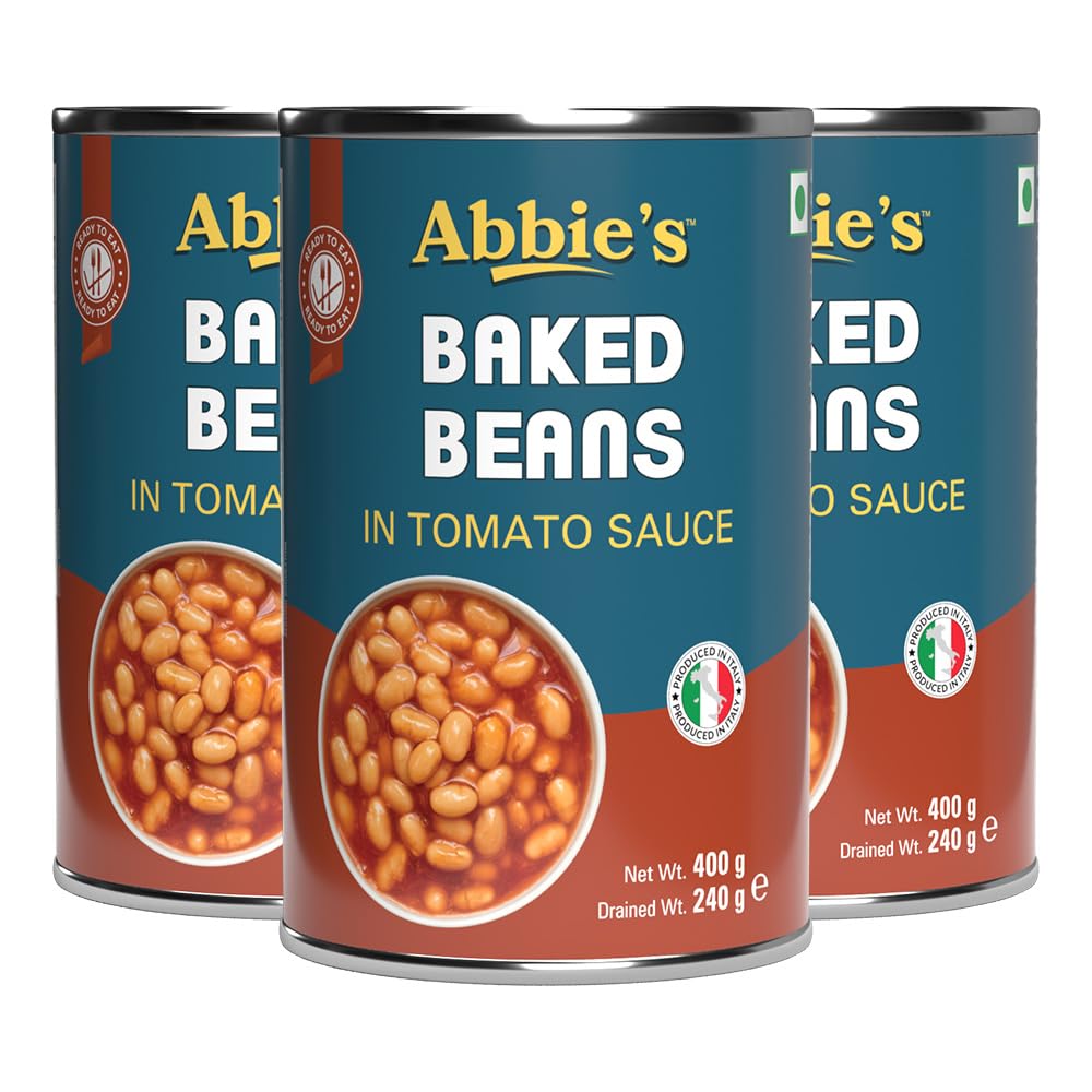 Abbie's Baked Beans in Tomato Juice, 415 grams (Set of 3)