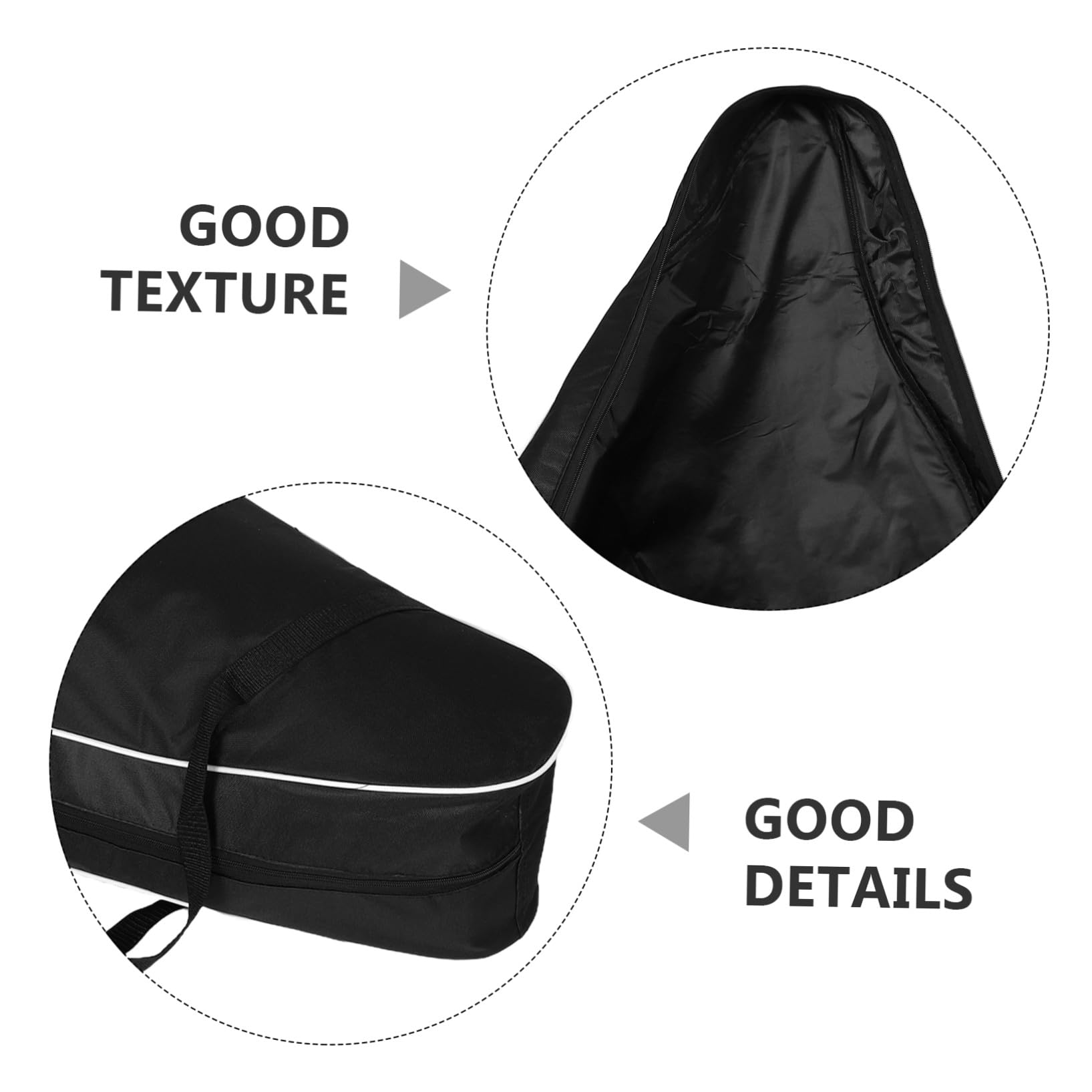23 Saiten Oxford Cloth Lyre Harp Tasche Saiten Gepolstert mit Schutzpolster für Musiker Leichter Lyra Harfen Aufbewahrungsbeutel für Reisen und Transport