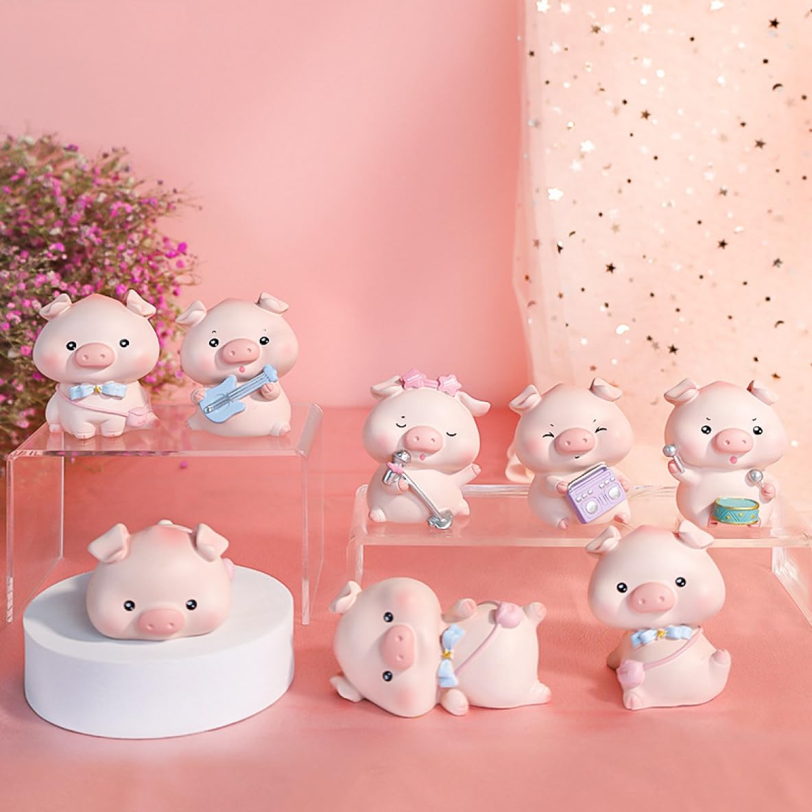人形　ネコ　ブタ　陶器　オブジェ　置物　インテリア　工芸品　美術品　A1083 楽天市場】IwaiLoft 小猫の置物 ねこ インテリア オブジェ 猫