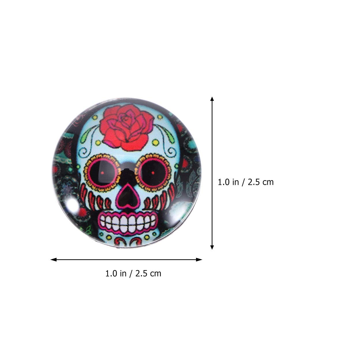 12Pz Adesivi Magnete Halloween, Grandi Magneti Per Frigorifero