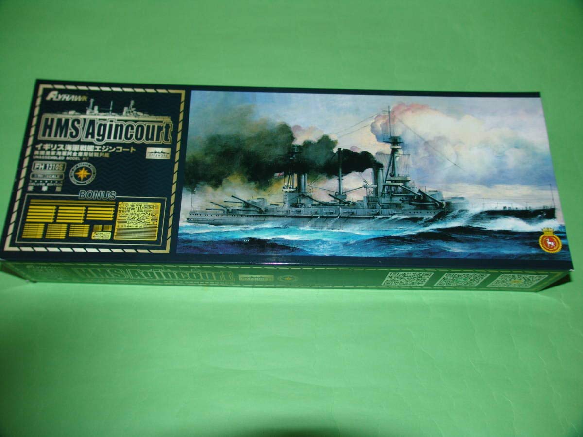 Amazon.co.jp: 1/700 フライホーク イギリス海軍 戦艦 エジンコート  