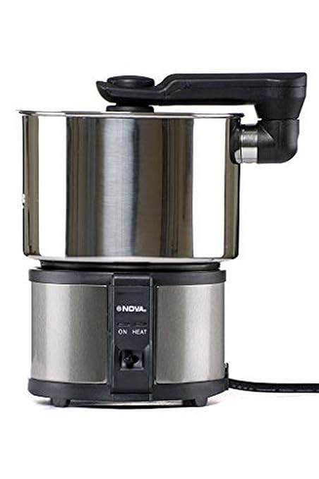 Nova NRC-974 450W Travel Cooker, 1.3 Liter (Grey)