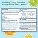 Alavert Allergy 24 Hour Relief, Citrus Burst Flavor, Orally Disintegrating Allergy Tablets, Non-drowsy Antihistamine, Loratadine 10mg, 60 Count