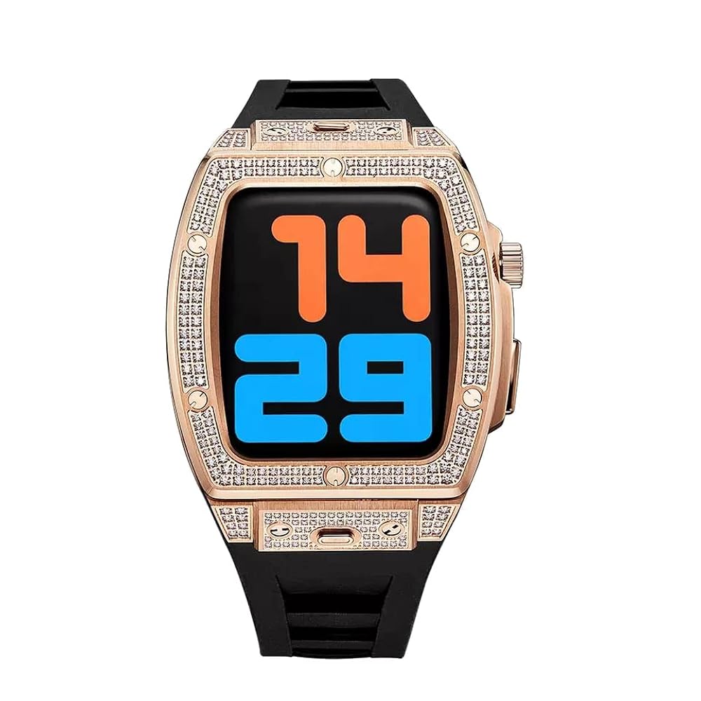 SZ☆アップルウォッチ　ラバーベルト カバー　Apple Watchバンド Apple Watch アップルウォッチ バンド ベルト Series 3/4/5/6/7