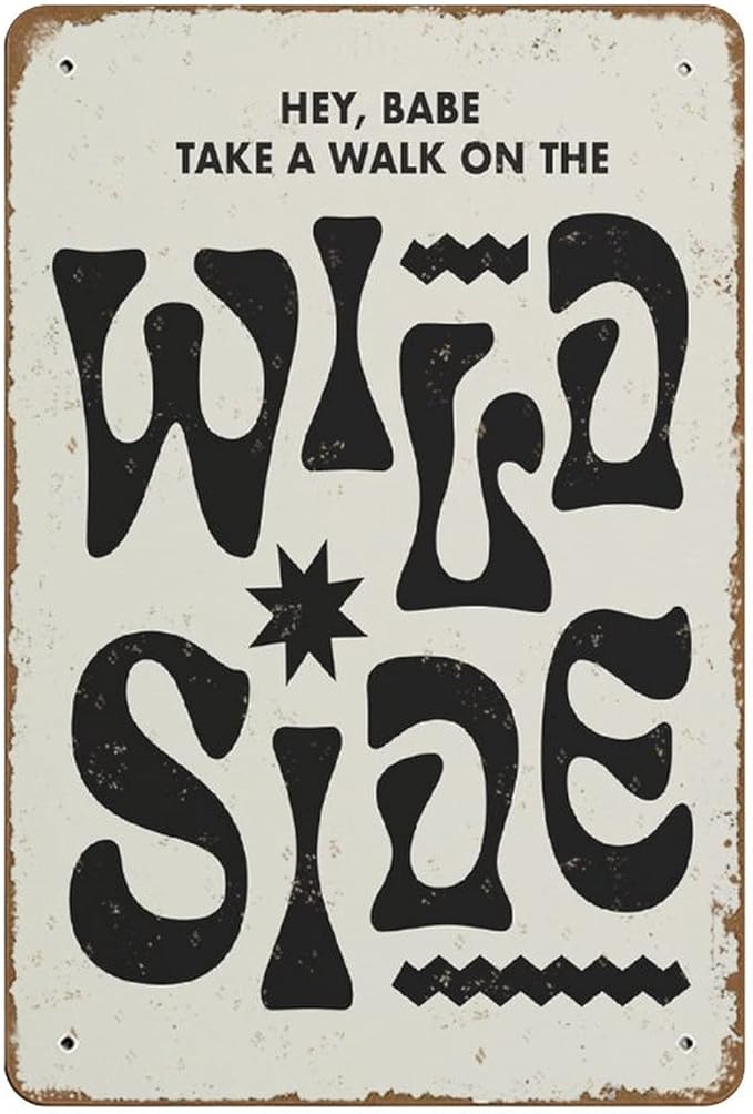 Take A Walk on The Wild Side Retro Home Decor Scandinavian