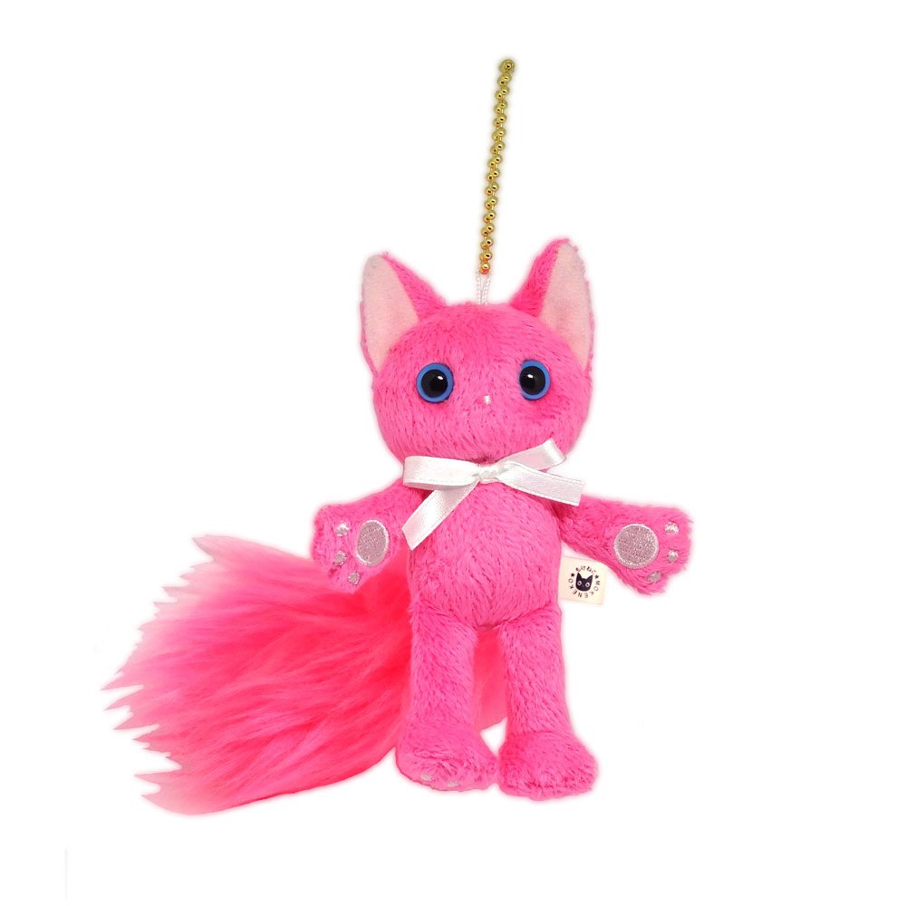 Amazon.co.jp: もけねこ ぬいぐるみキーホルダー (3匹セット) (白・黒