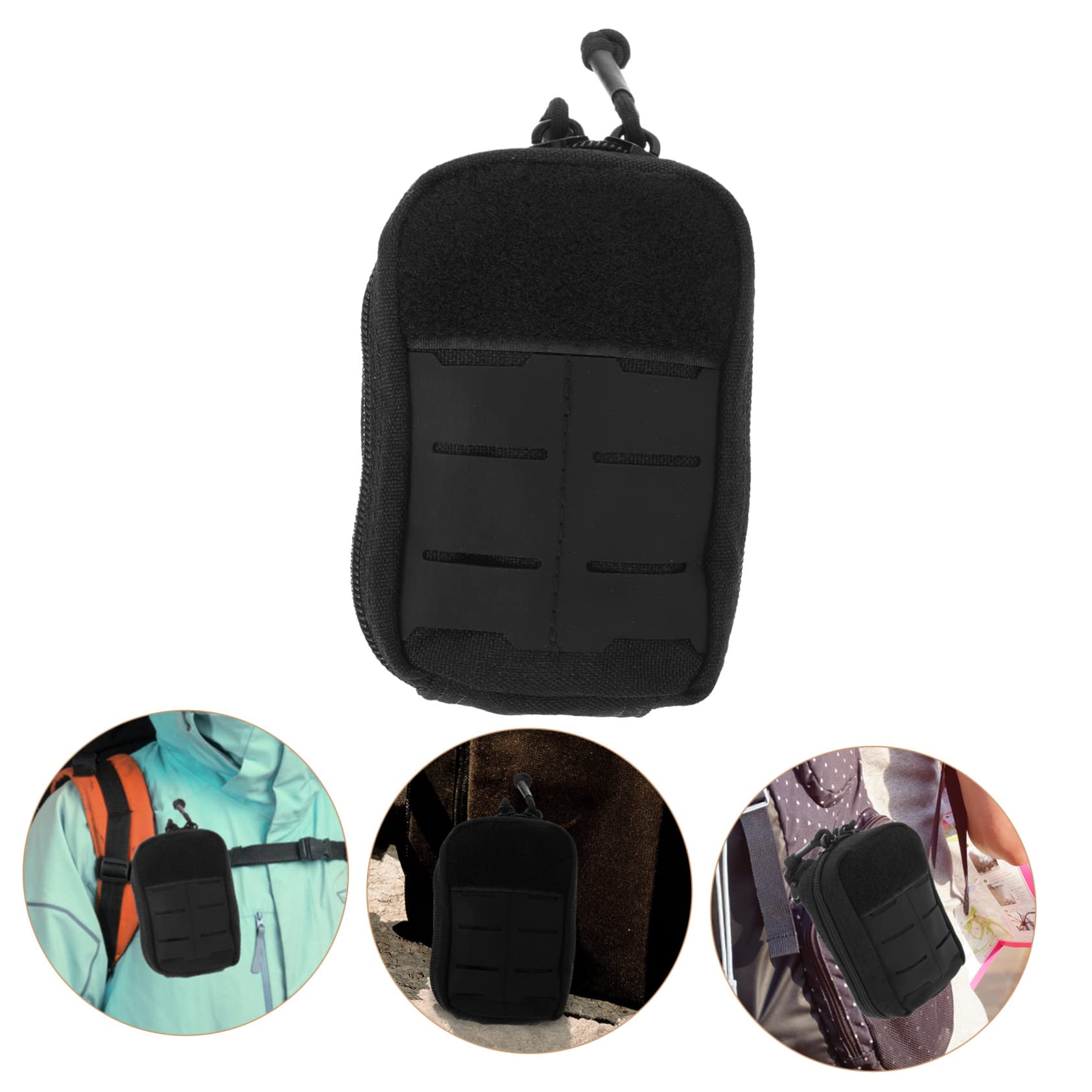 Toddmomy 3piezas Bolsa De Primeros Auxilios Cintura Diseño Portátil y Ligero Gran Capacidad para Viajes y Actividades Al Aire para Montañismo y Emergencias