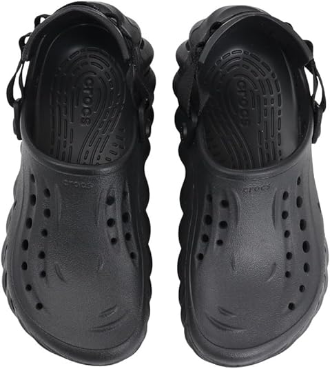 りぃ✿　黒　36 Amazon.co.jp: クロックス（crocs） サンダル エコー クロッグ 207937